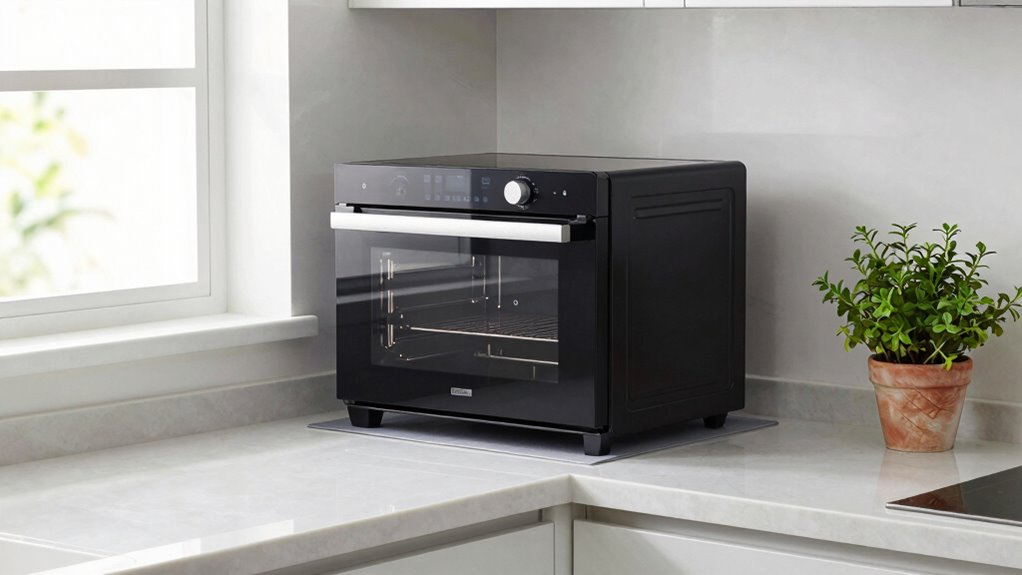 proper countertop oven placement