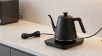 proper electric kettle placement