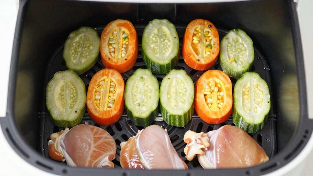 proper food arrangement technique