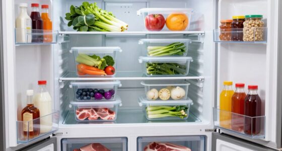 proper fridge food placement