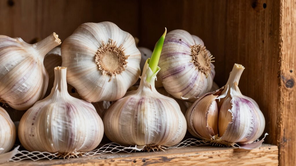 proper garlic storage practices