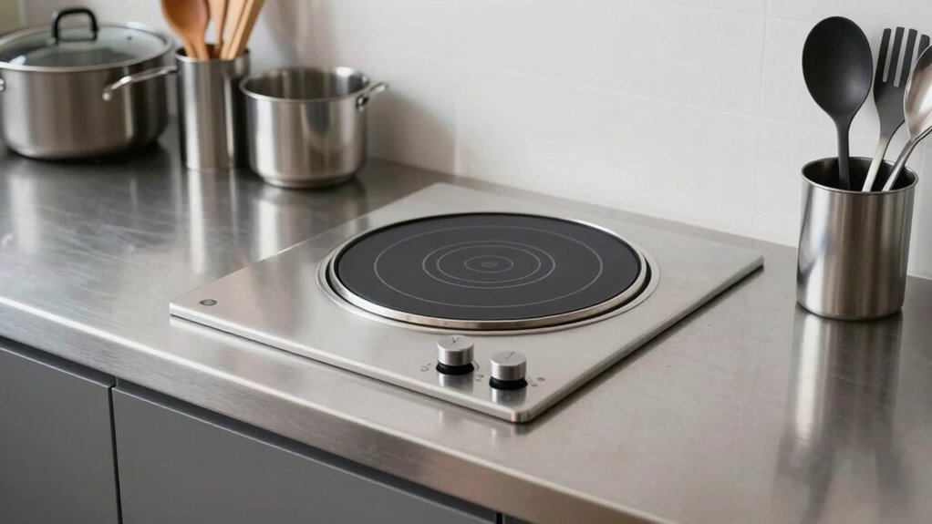 proper induction burner placement