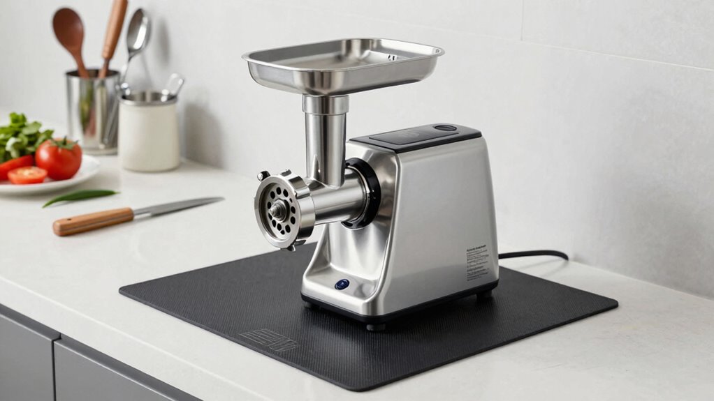 proper small kitchen grinder placement