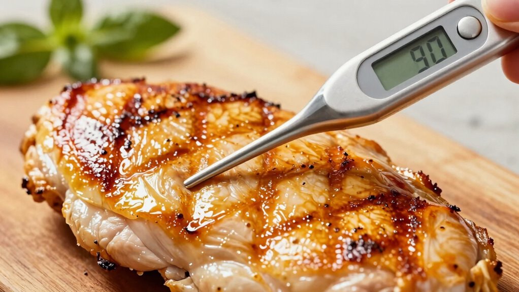 proper thermometer placement ensures safety