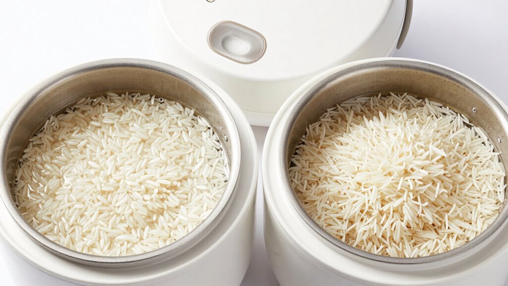 proper water to rice ratio