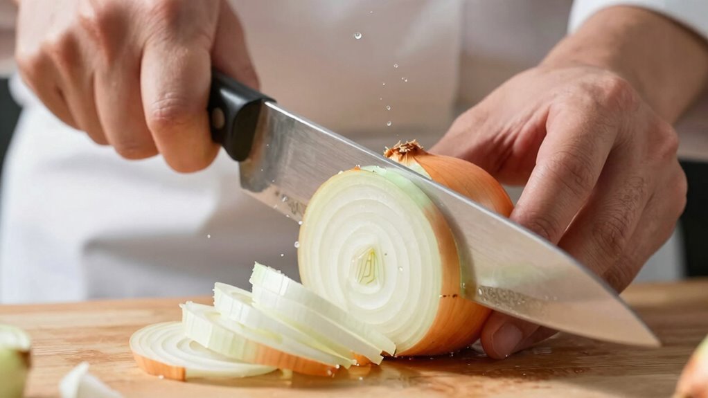 protect eyes during onion chopping
