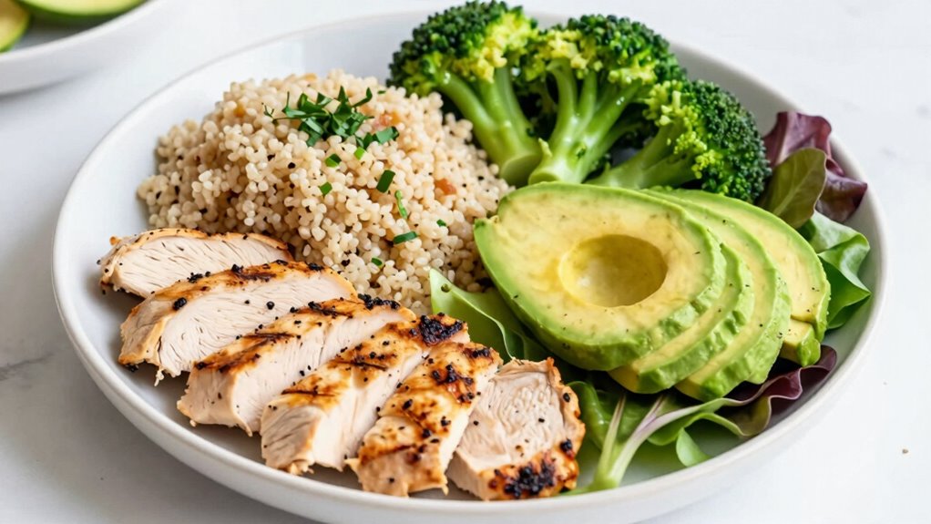 protein fiber healthy fats