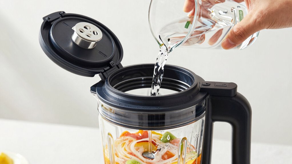 quick blender cleaning method