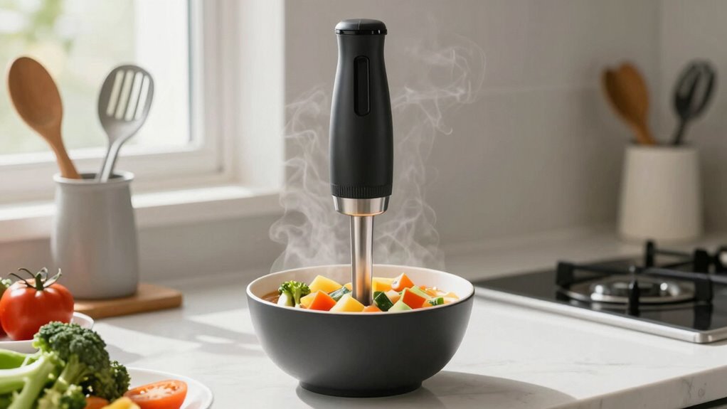 quick cleanup immersion blender