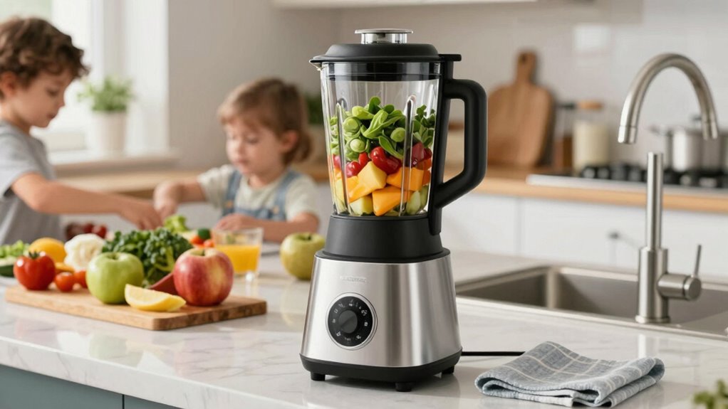 quick efficient blender routine