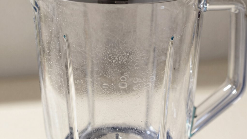 quickly clear blender cloudiness