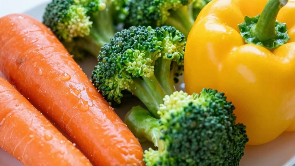 quickly revive vegetable colors