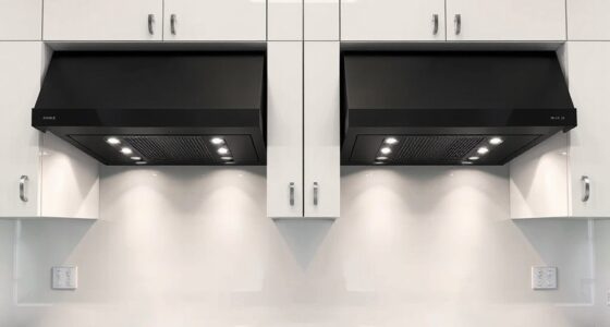 quiet top rated range hoods