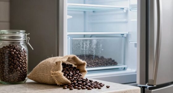 refrigerator harms coffee freshness