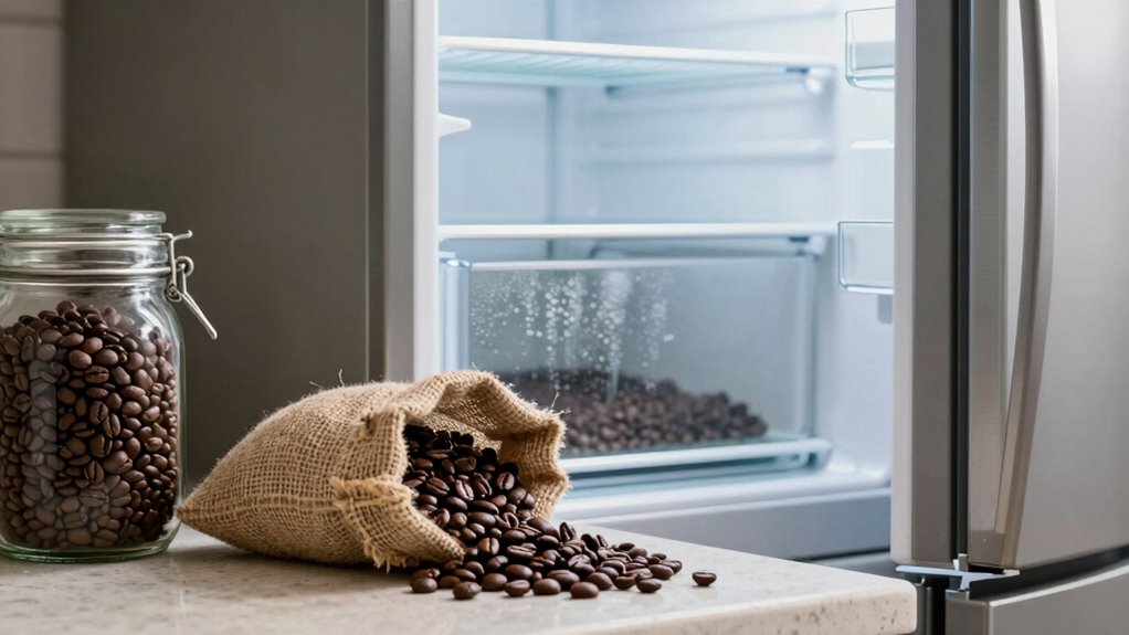 refrigerator harms coffee freshness
