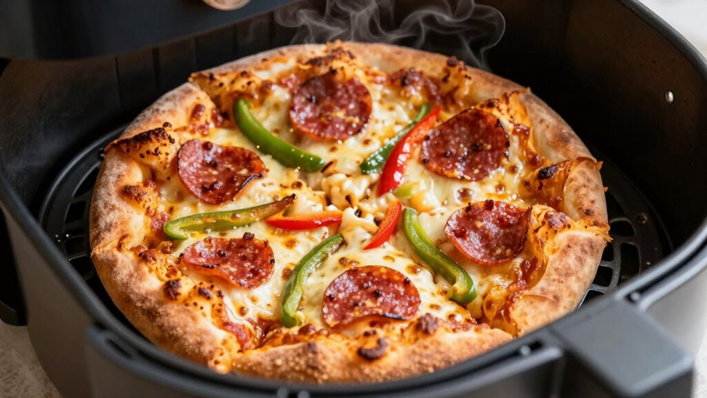 reheat pizza at 375 f