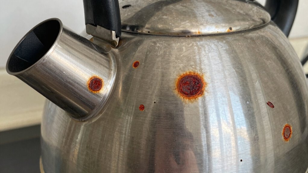 remove rust with vinegar