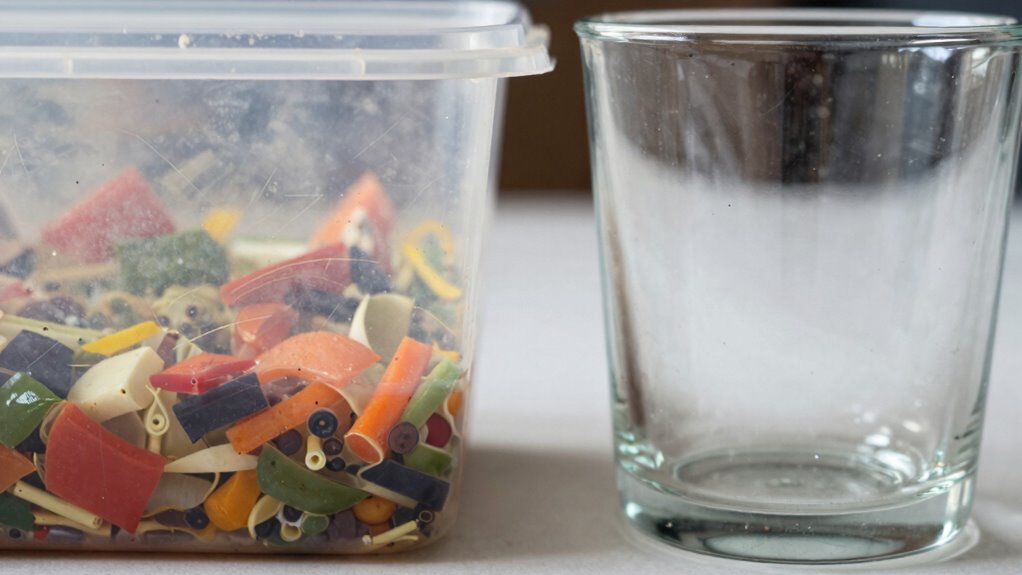 replace containers when damaged