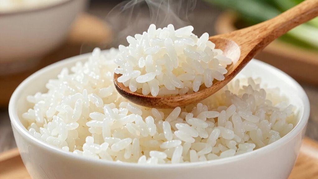 rest fluff separate grains