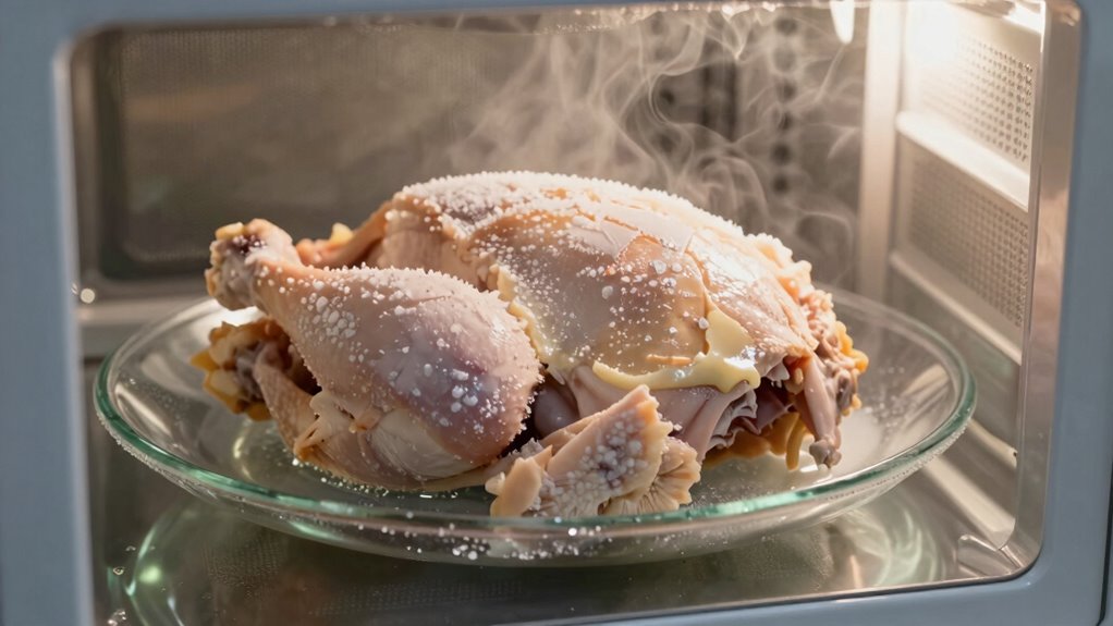 rest food evenly heat