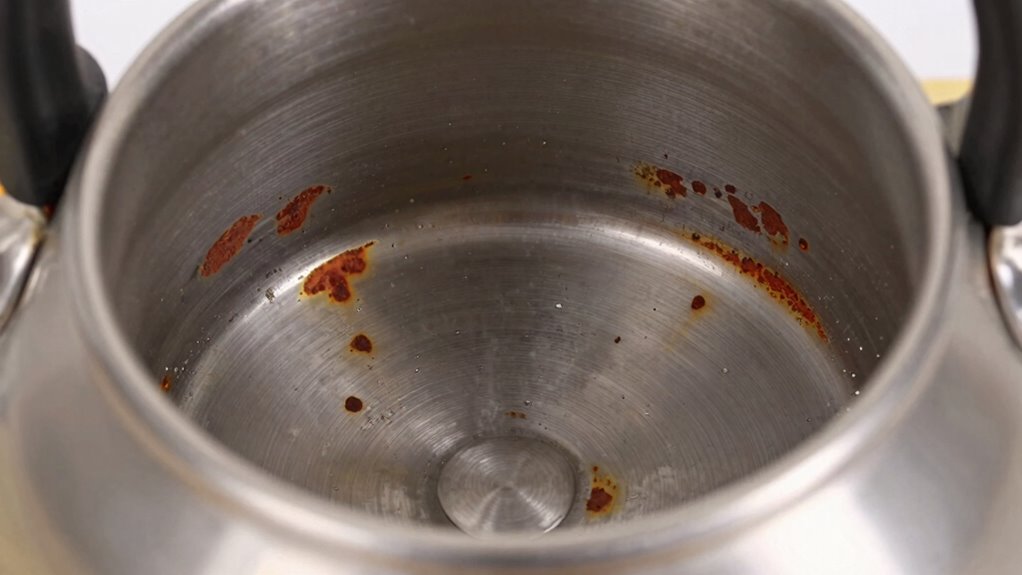 rust risk in kettles