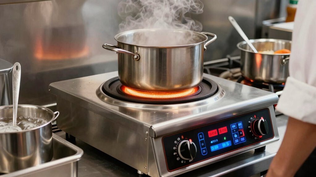 safe efficient induction cooking