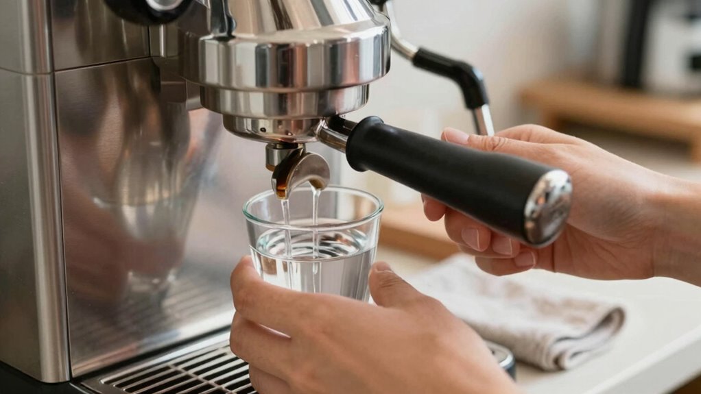 safe espresso machine descaling