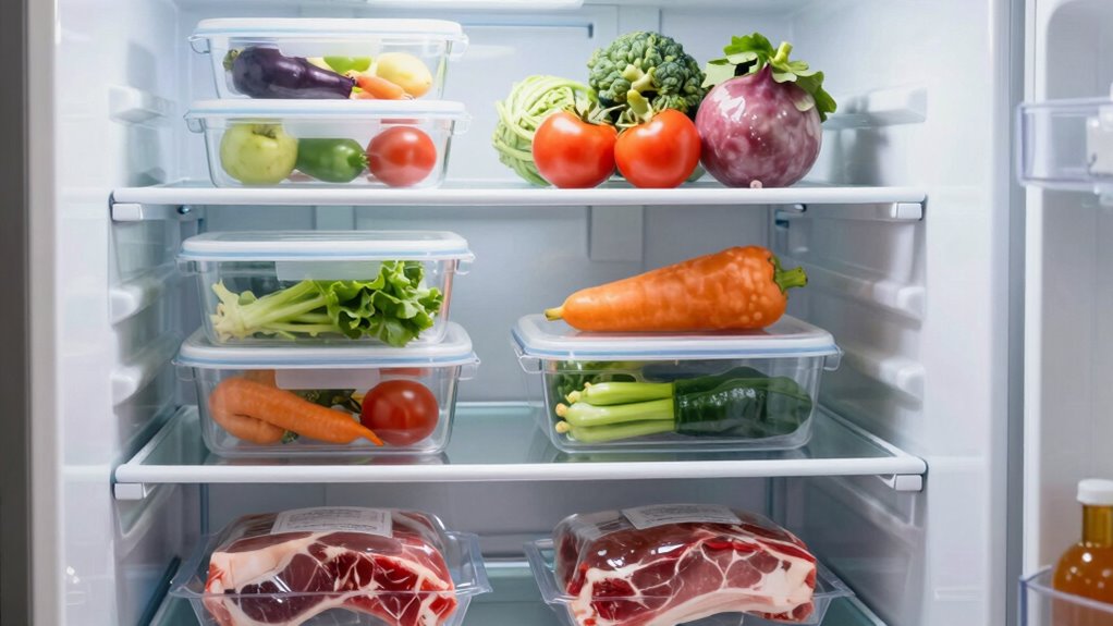 safe organized food storage