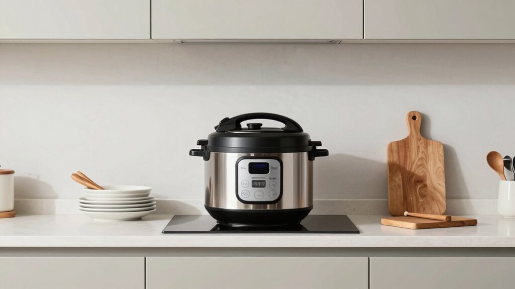 safe pressure cooker placement