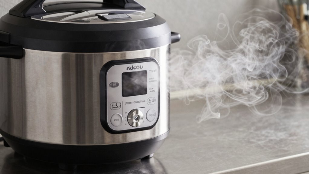 safe pressure cooker steam release