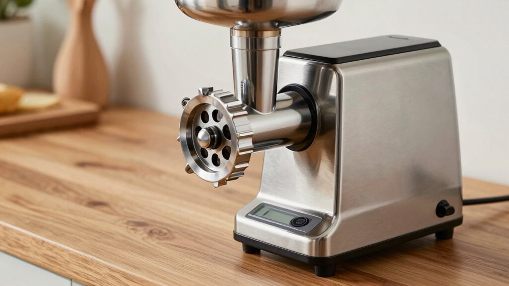 safe quiet durable meat grinder