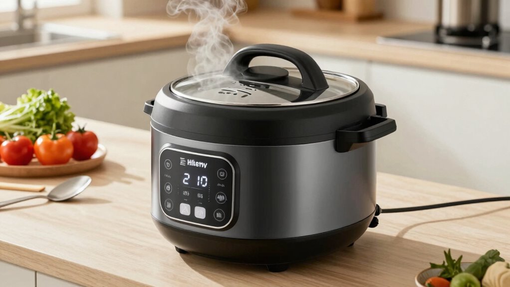 safe steam release features