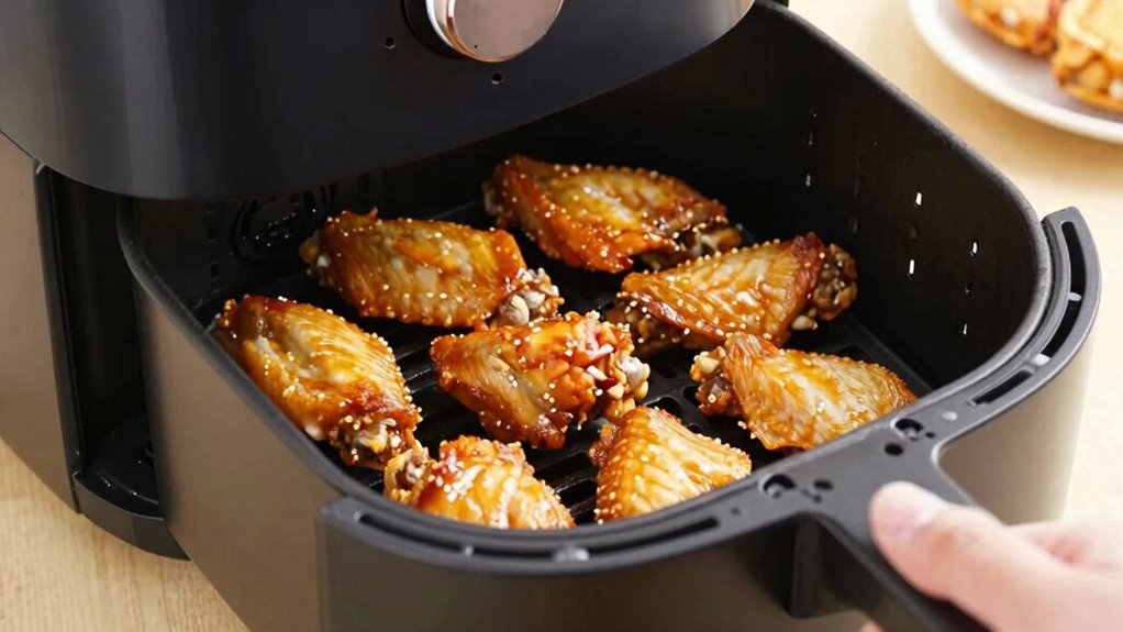 shake food regularly for crispiness