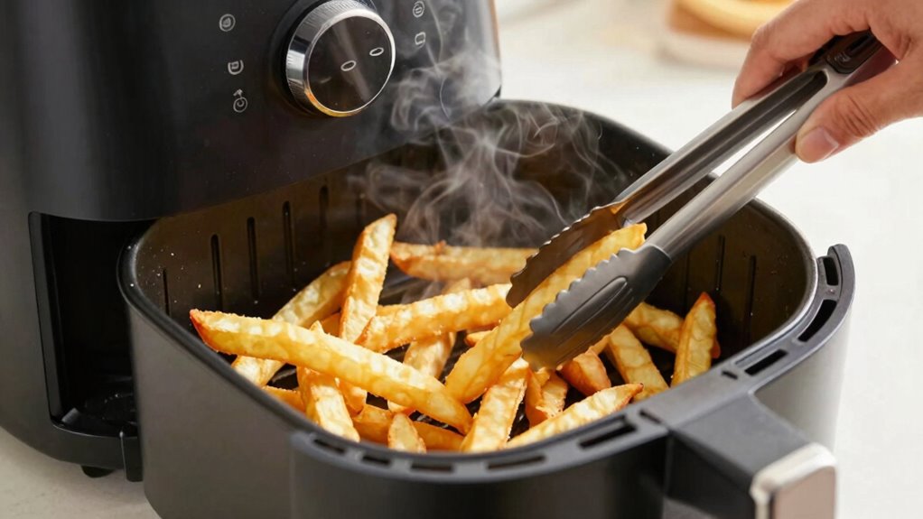 shake for even crispiness