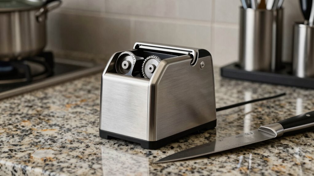 sharpener features and safety