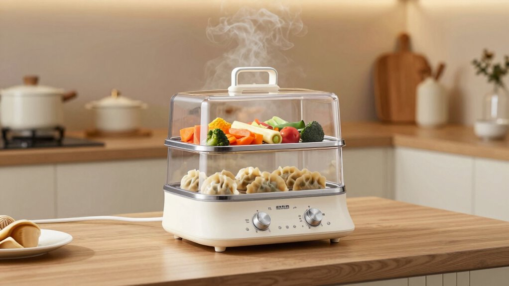 small compact versatile steamer