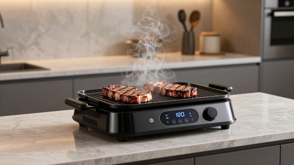 smoke control and temperature