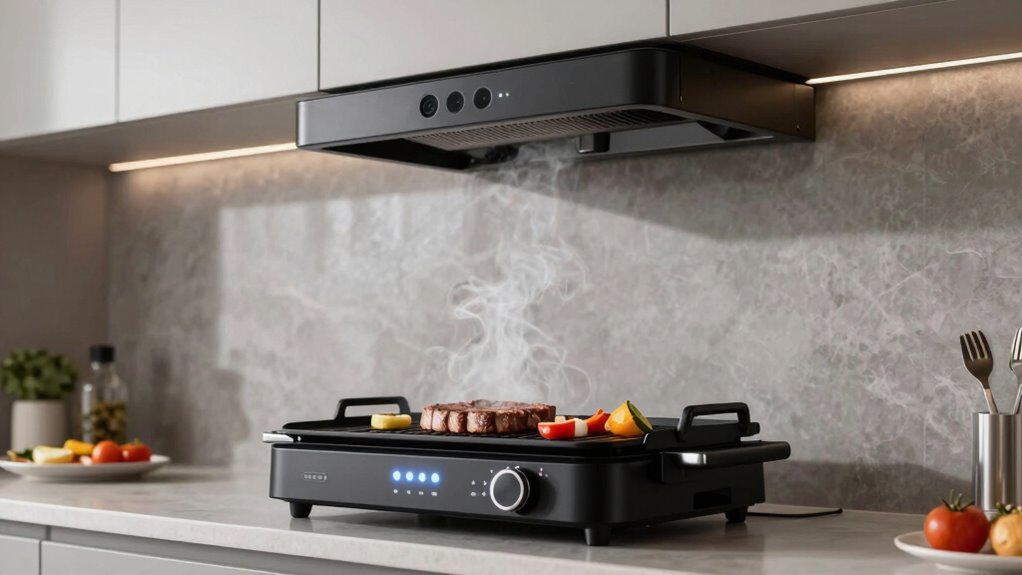 smoke extraction and control