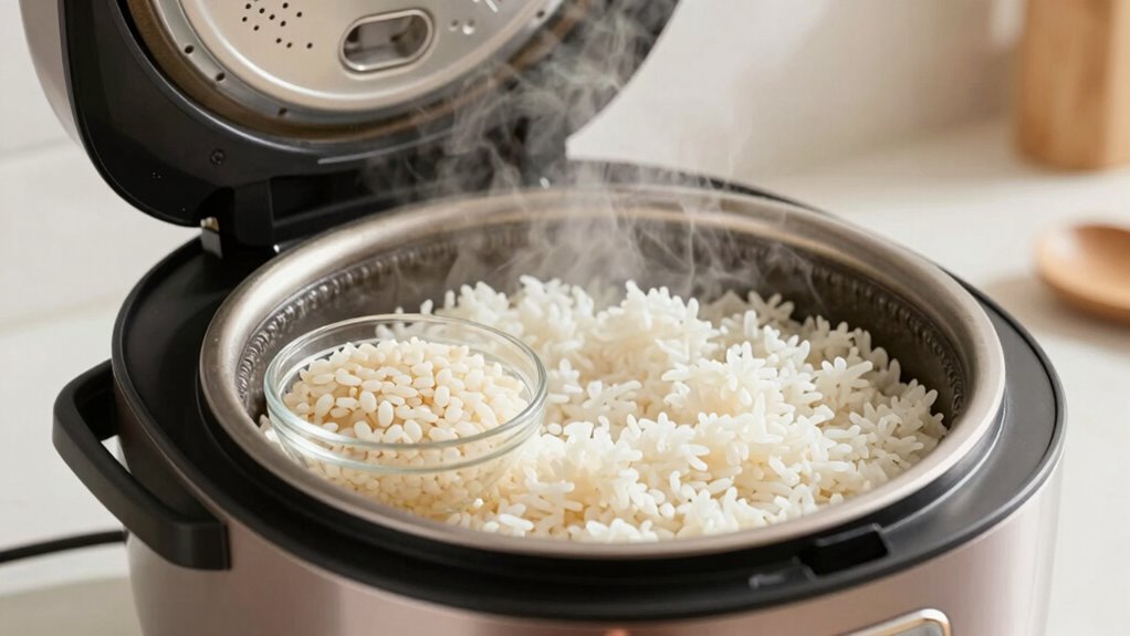 soak rice for better texture