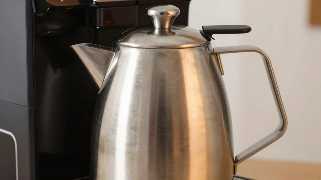 stainless steel carafe maintenance