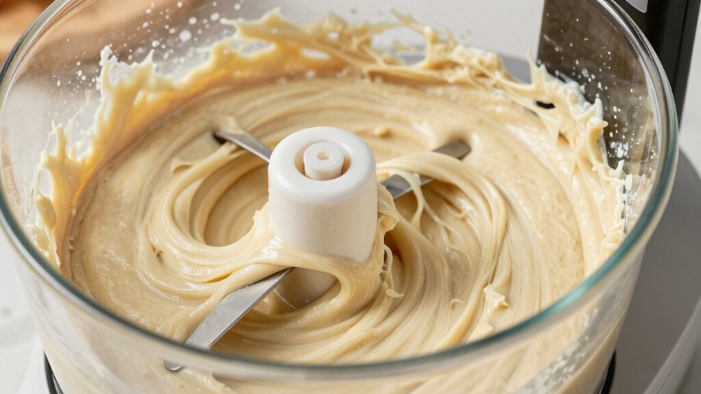 stop mixing at just right