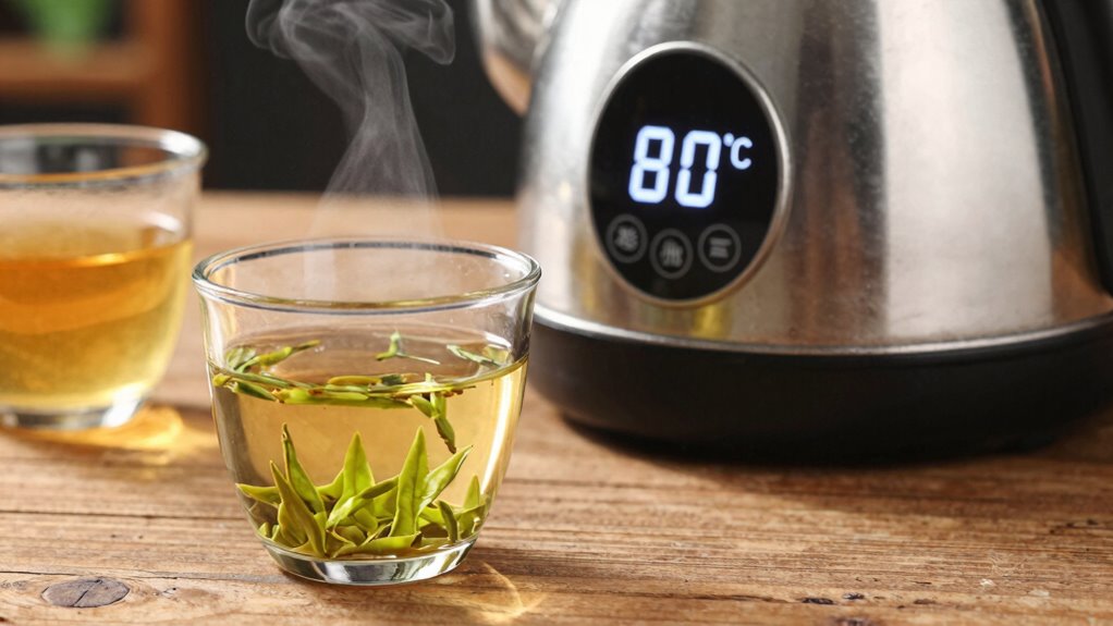 tea brewing temperature comparison
