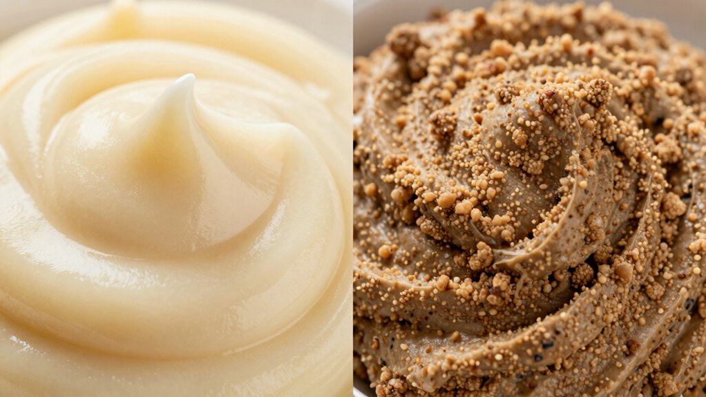 texture enhances flavor presentation