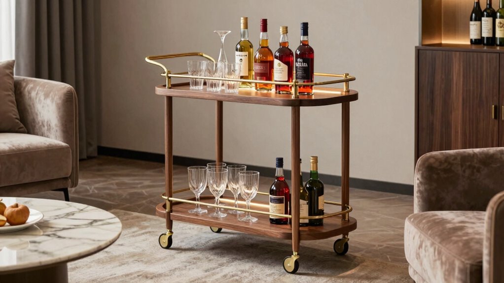 top 15 home bar carts