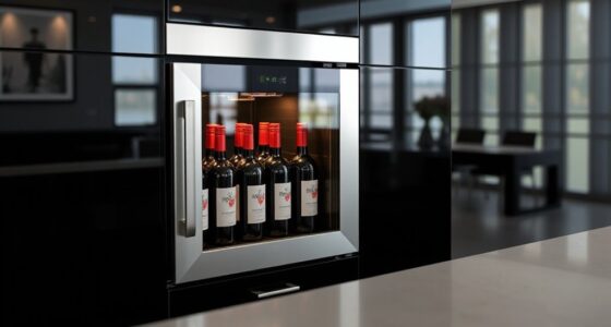 top built in wine refrigerators