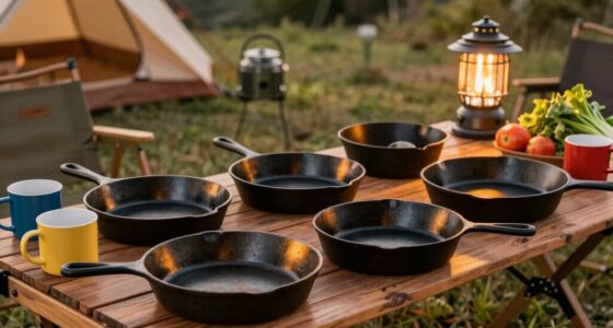 top camping cast iron sets