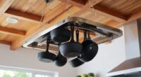 top cast iron ceiling racks