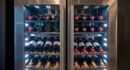 top dual zone wine coolers