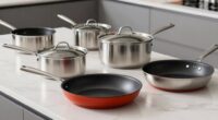 top flat induction cookware
