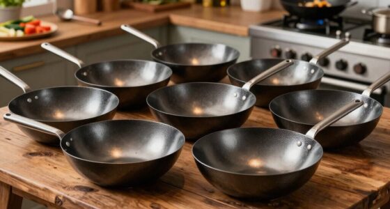 top high heat wok selection